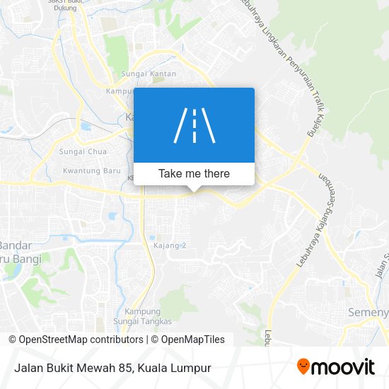 Jalan Bukit Mewah 85 map