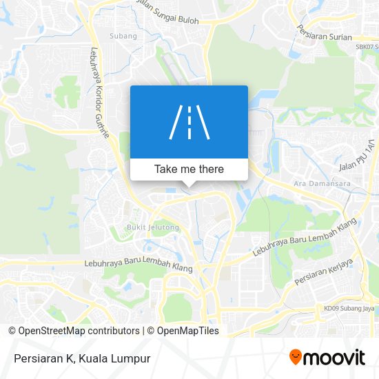 Persiaran K map