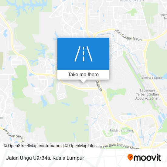 Jalan Ungu U9/34a map