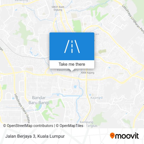 Peta Jalan Berjaya 3