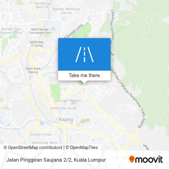Jalan Pinggiran Saujana 2/2 map