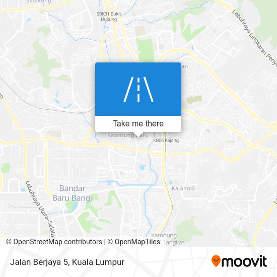 Peta Jalan Berjaya 5