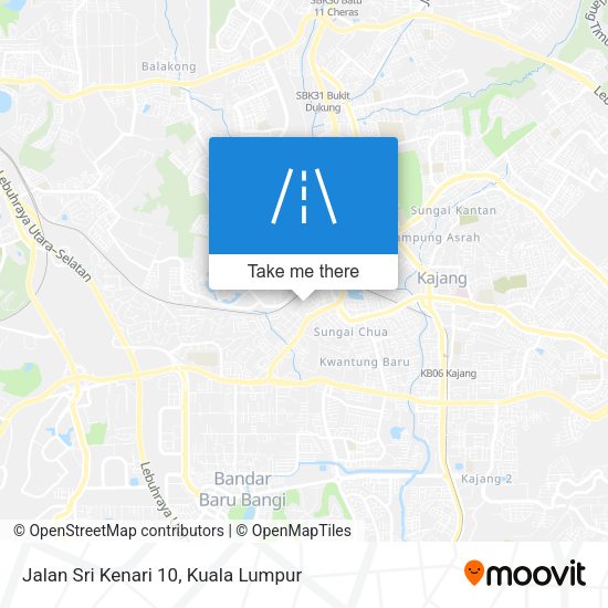 Peta Jalan Sri Kenari 10