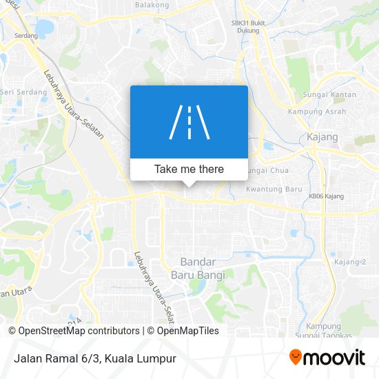 Jalan Ramal 6/3 map