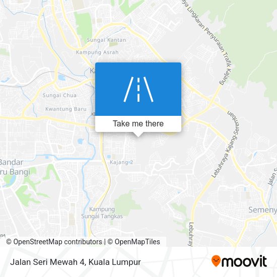 Peta Jalan Seri Mewah 4