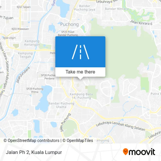 Jalan Ph 2 map