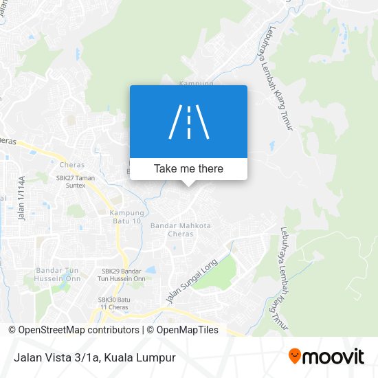 Peta Jalan Vista 3/1a