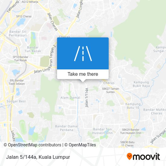 Jalan 5/144a map