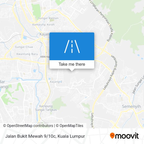 Peta Jalan Bukit Mewah 9/10c