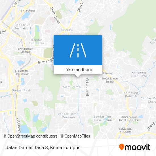 Peta Jalan Damai Jasa 3