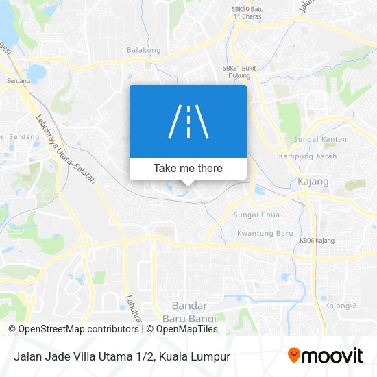 Jalan Jade Villa Utama 1/2 map