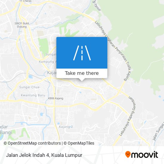 Jalan Jelok Indah 4 map