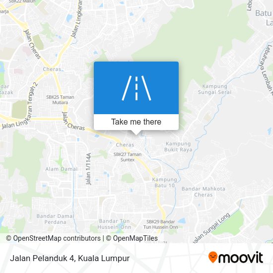 Jalan Pelanduk 4 map