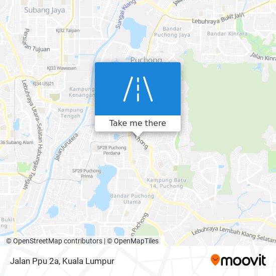 Jalan Ppu 2a map