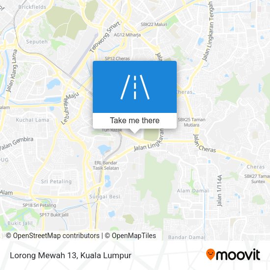Peta Lorong Mewah 13