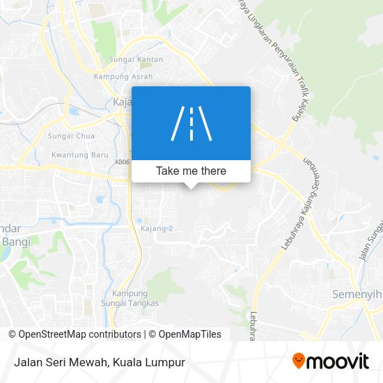 Peta Jalan Seri Mewah
