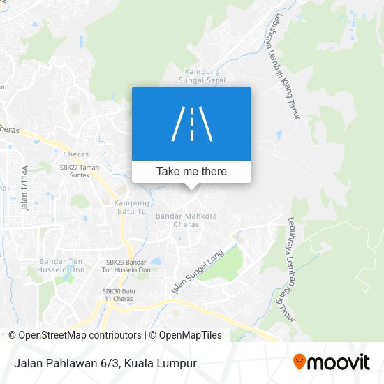 Jalan Pahlawan 6/3 map