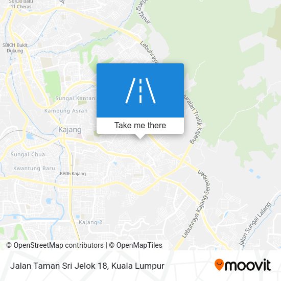 Jalan Taman Sri Jelok 18 map