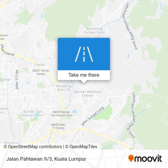 Peta Jalan Pahlawan 9/3