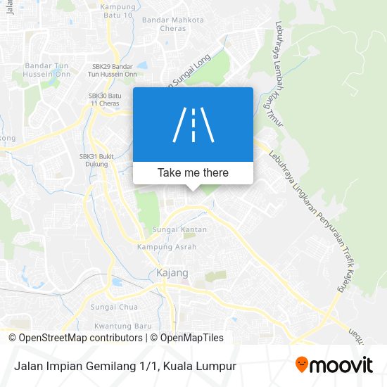 Jalan Impian Gemilang 1/1 map