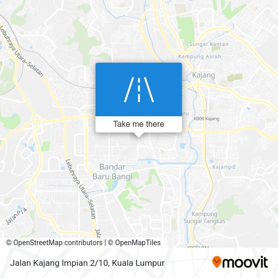 Jalan Kajang Impian 2/10 map