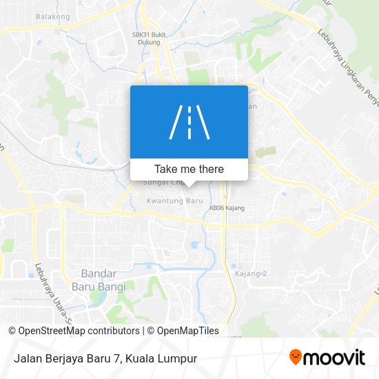Peta Jalan Berjaya Baru 7