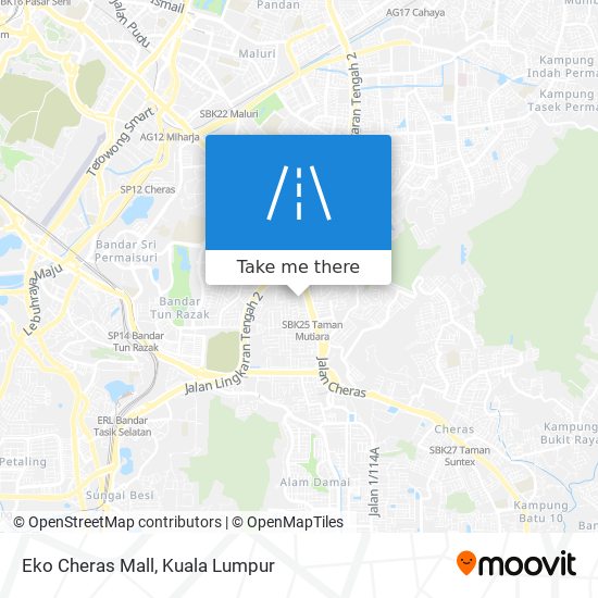Eko Cheras Mall map