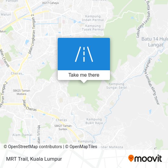 Peta MRT Trail