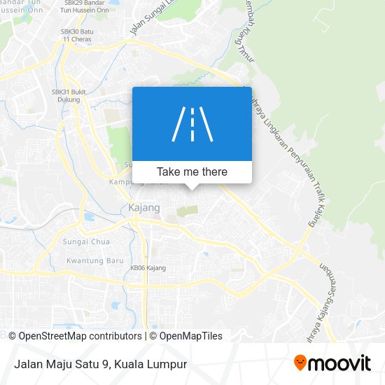 Jalan Maju Satu 9 map