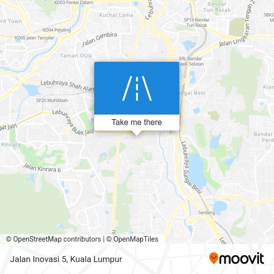 Jalan Inovasi 5 map