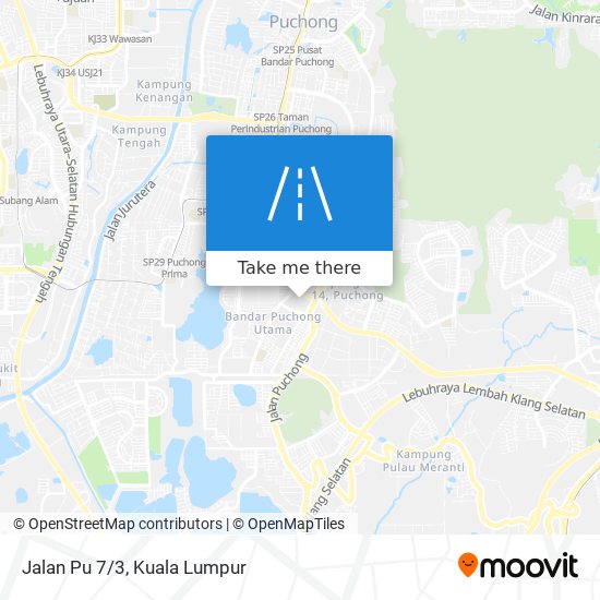 Jalan Pu 7/3 map