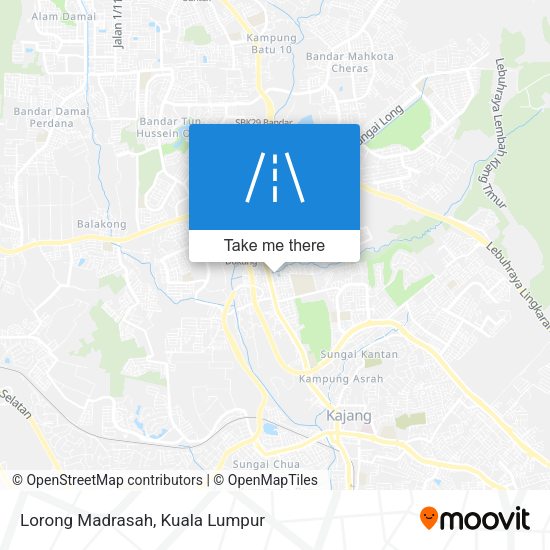 Lorong Madrasah map