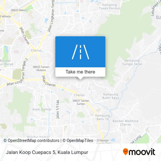 Jalan Koop Cuepacs 5 map