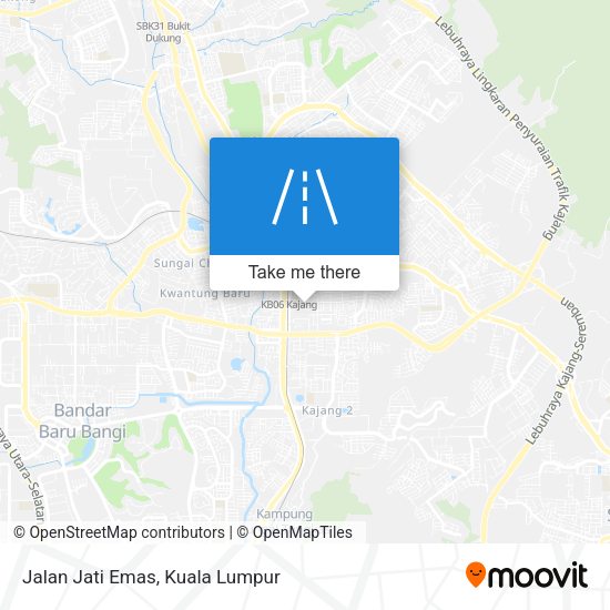 Peta Jalan Jati Emas