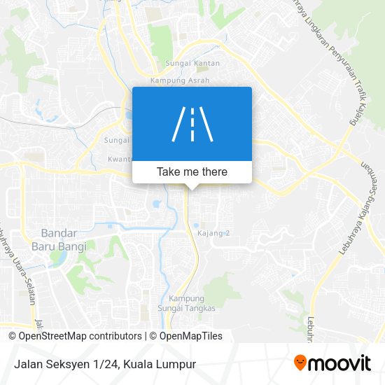 Jalan Seksyen 1/24 map