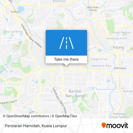 Persiaran Hamidah map