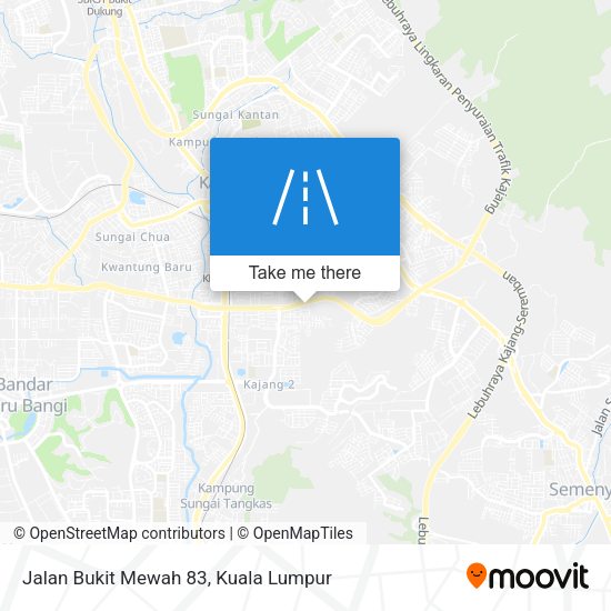 Jalan Bukit Mewah 83 map