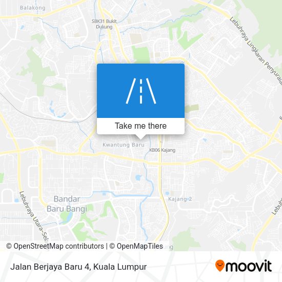 Peta Jalan Berjaya Baru 4