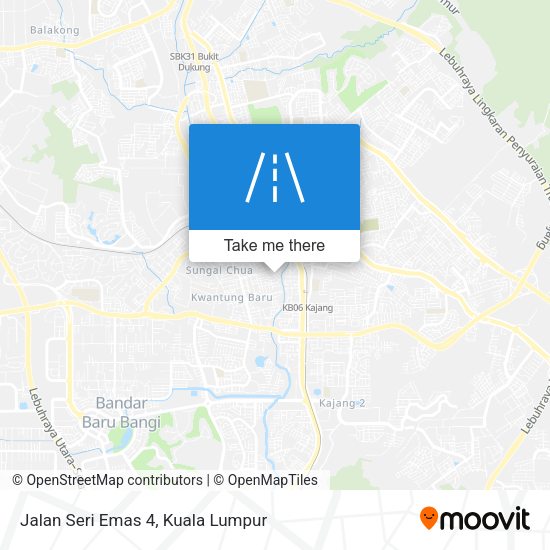 Jalan Seri Emas 4 map