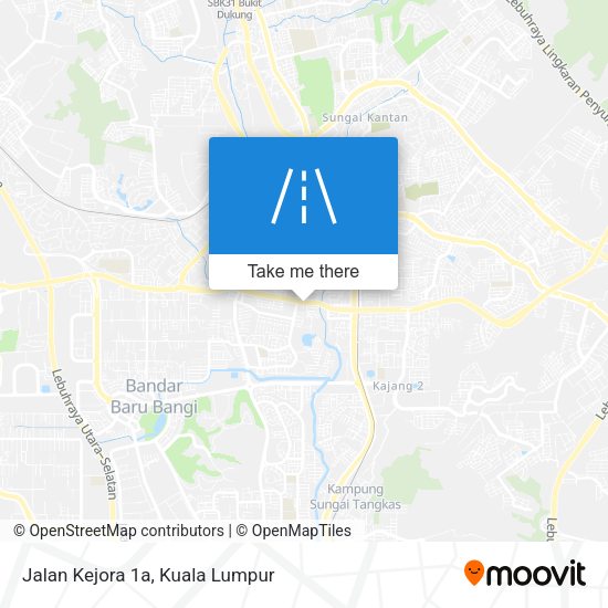 Peta Jalan Kejora 1a