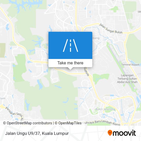 Jalan Ungu U9/37 map