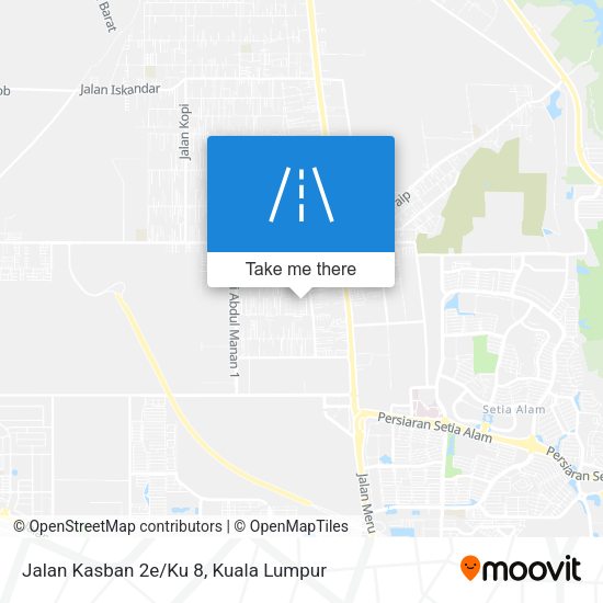 Peta Jalan Kasban 2e/Ku 8