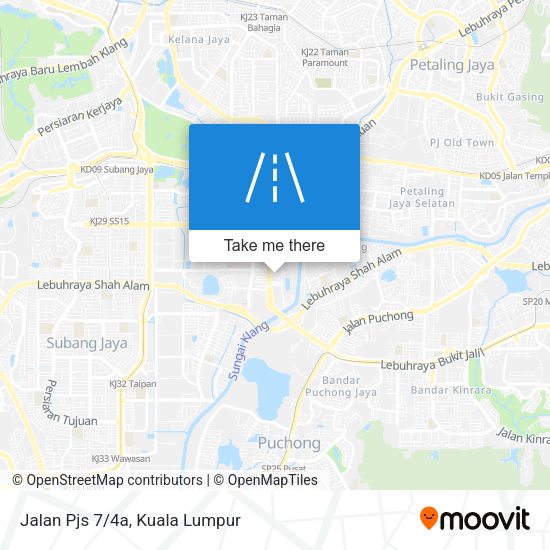 Peta Jalan Pjs 7/4a