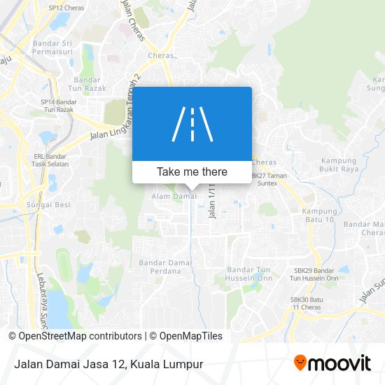 Peta Jalan Damai Jasa 12