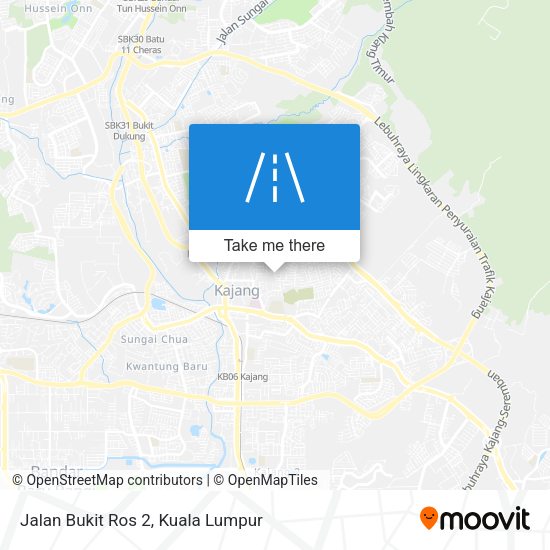 Peta Jalan Bukit Ros 2