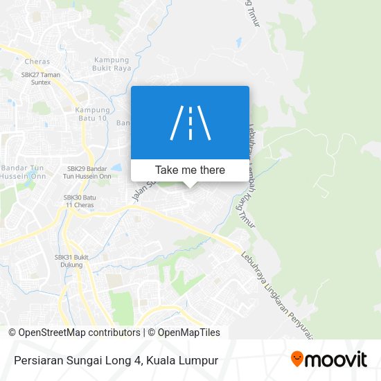 Persiaran Sungai Long 4 map