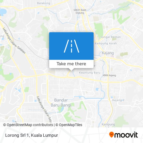 Lorong Srl 1 map