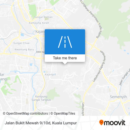 Peta Jalan Bukit Mewah 9/10d