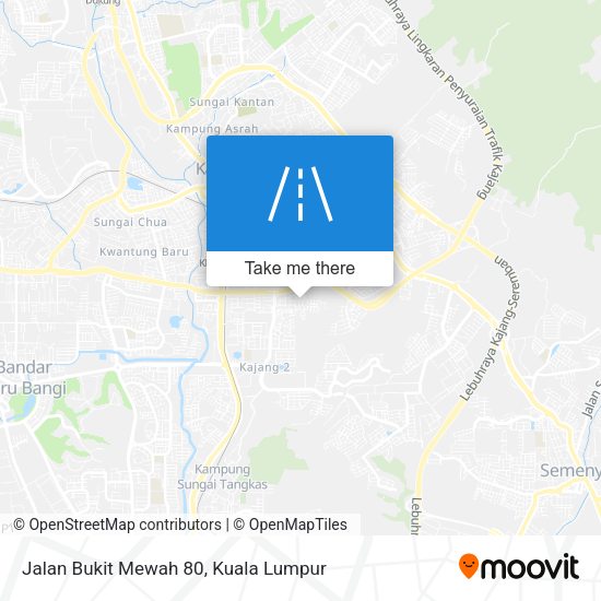 Jalan Bukit Mewah 80 map