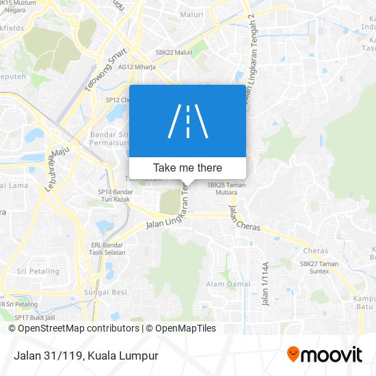 Jalan 31/119 map